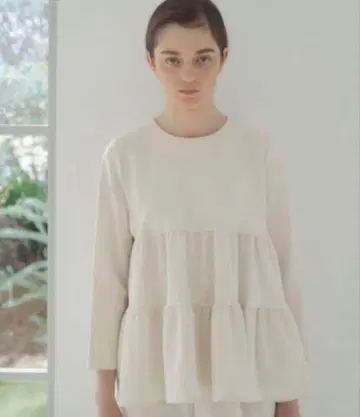 ohga 마쉬멜로우 상의 화이트