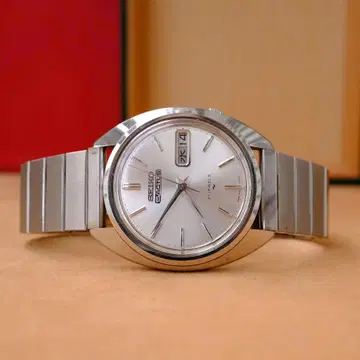 C07 세이코 자동 와인딩 손목시계 실버