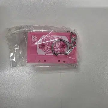 B'z 카세트형 키링 핑크