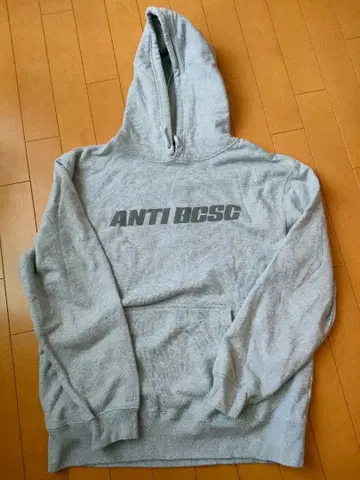ANTI DCSC 그레이 후드티 L