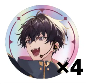 니지산지 페스 Concerto DAY2 캔뱃지 사에키 잇테츠 4개