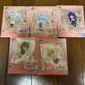 제일복권 장송의 프리렌 F상 큥캐릭터 아크릴 스탠드 5점 세트