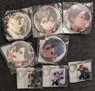 소드 아트 온라인 SAO 키리토 제비뽑기당 캔뱃지 키링