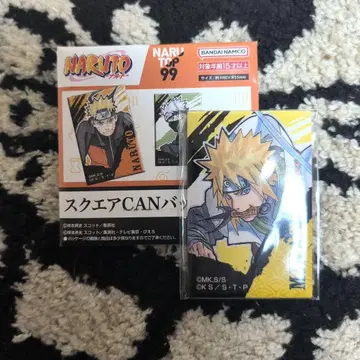 NARUTOP99 스퀘어 CAN 배지 나미카제 미나토