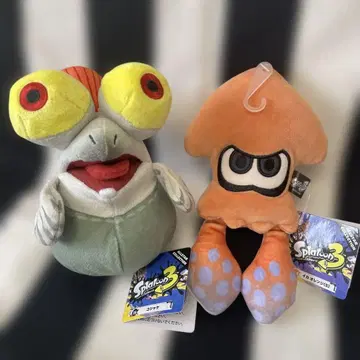 코쟈케 오징어 오렌지 스플래툰 3 닌텐도 온라인 봉제 인형