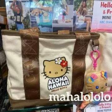 ABC 스토어 한정판 하와이 헬로키티 토트백 미니백 키티