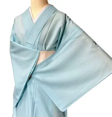 T42 기모노 이로무지 단의 명주 순수 실크 손바느질 제작