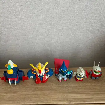 로봇 피규어 5체 세트