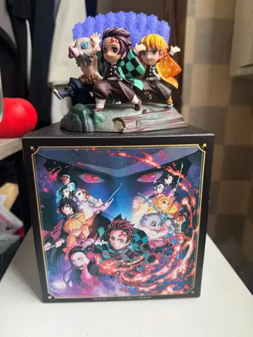 귀멸의 칼날 무한열차 Blu-ray 피규어 포함