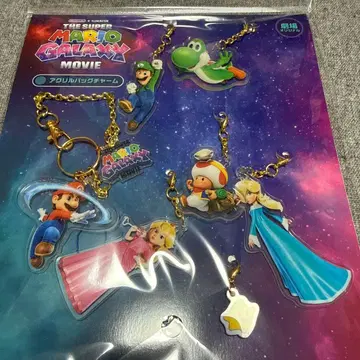 영화 슈퍼 마리오 갤럭시 영화 한정판 아크릴 백참