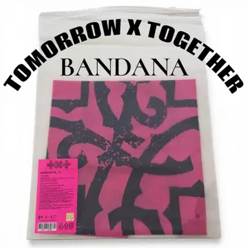 TXT 투바 한국 팝업 7TH YEAR 반다나