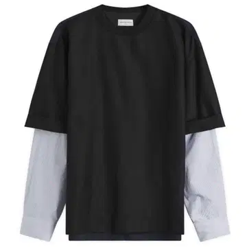 DRIES VAN NOTEN 캐로우 울 캐시미어 스웨트 셔츠