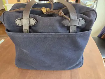 FILSON 네이비 토트백