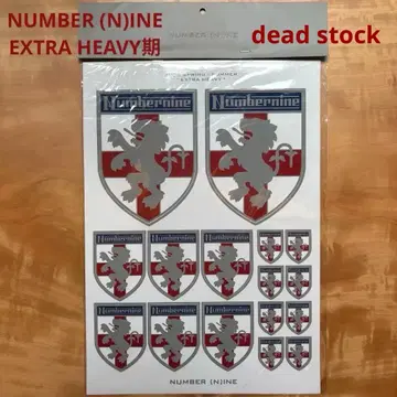 NUMBER (N)INE (넘버나인) 라이온 엠블럼 스티커