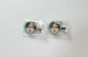 &TEAM 헤어 클립 FUMA 하트 세트