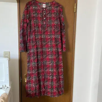 south2 west8 꽃무늬 긴팔 원피스