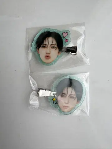 &TEAM FUMA 헤어 클립 2개 세트