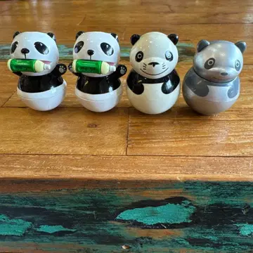 팬더코팬더 생차 팬더 오키아가리코보시 4체 세트