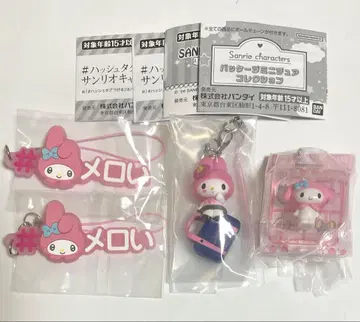 산리오 캐릭터즈 헤이세이 갸루 참 #해시태그 패키지 마이멜로디