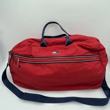 타미힐피거 스포츠 보스턴 백 빨간색 대용량 TOMMY