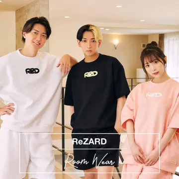[ 희소 ] 미사용 새상품 셋업 룸웨어 화이트 ReZARD 히카루 리자드