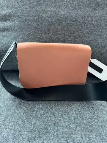 SPORTMAX 핑크 가죽 숄더백