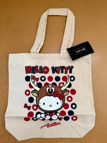 헬로키티 가시마 앤틀러스 토트백