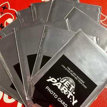 TJBB 포토 카드 미개봉 새상품 10장 JETPARTY 30종