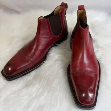 스테파노 브란키니 첼시 사이드 고어 부츠 사이즈 7 26.0cm