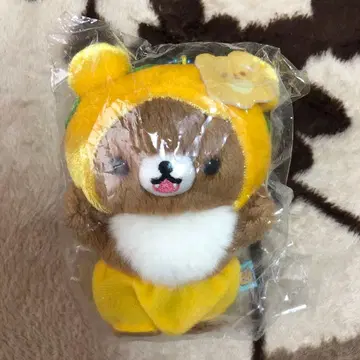 리락쿠마 매달리는 마스코트 차이로이코구마 꿀 요정