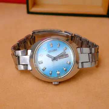 C27 CITIZEN 자동 시계 손목시계 파랑