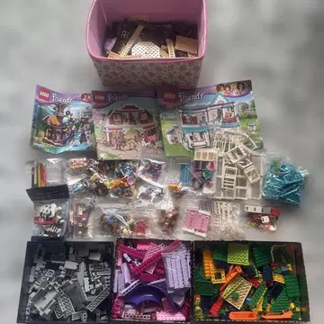 LEGO Friends 부품과 설명서 세트
