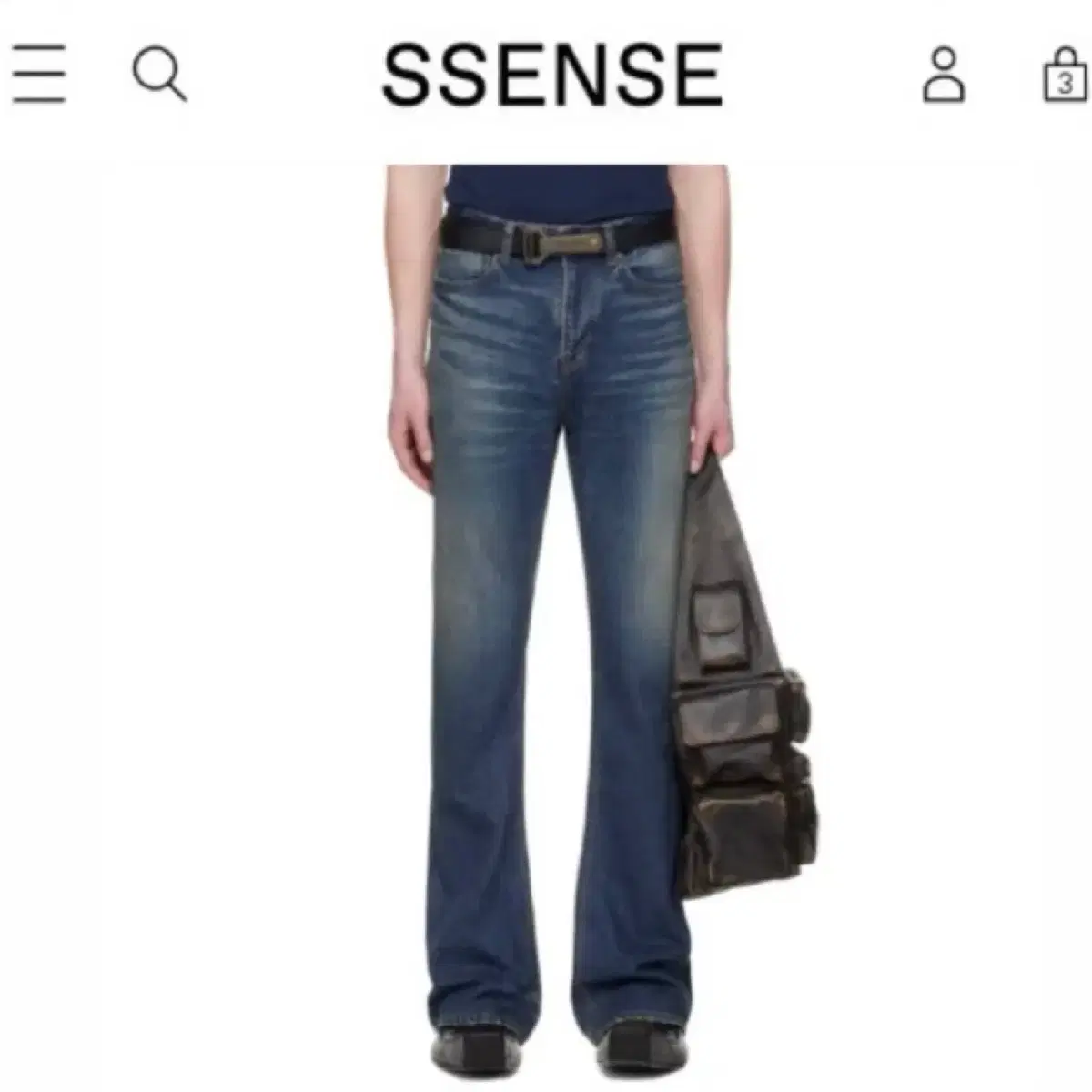 Balenciaga 25ss Layered Denim S | Bunjang Global