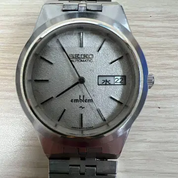SEIKO emblem 자동 와인딩 손목시계