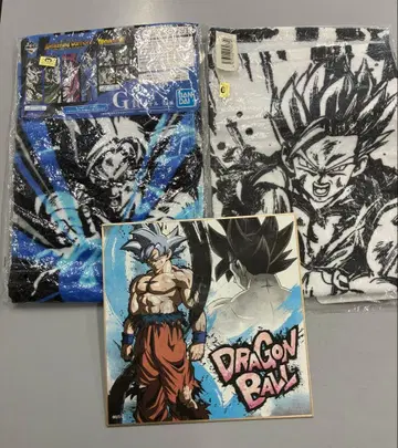 드래곤볼 타월 색지 세트