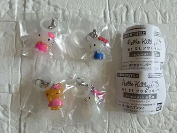산리오 키티 메지루시 액세서리 가챠 4종