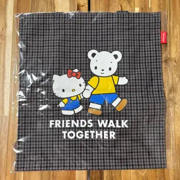 [ 미사용 새상품 인기 완판템 ] 파미리아 헬로키티 토트백