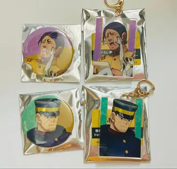 골든 카무이 코이토 소위 츠키시마 중사 토부 동물공원 캔뱃지 아크릴 키링