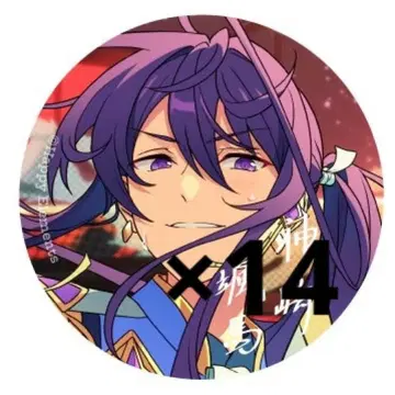 앙스타 칸자키 소마 캔뱃지 14개