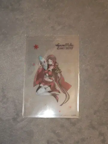 SNOWMIKU2018 유키 미쿠 MEIKO 응원봉 필름