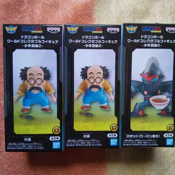 드래곤볼 월드 컬렉션 촌장과 로봇