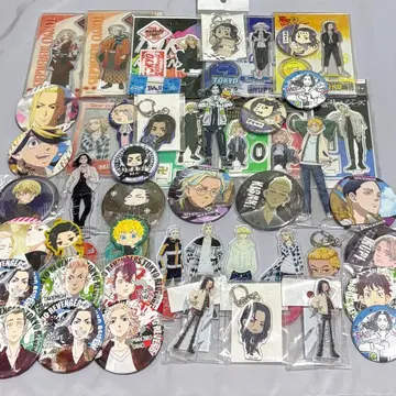 도쿄 리벤저스 정리 동리베 아크릴 캔뱃지 키링