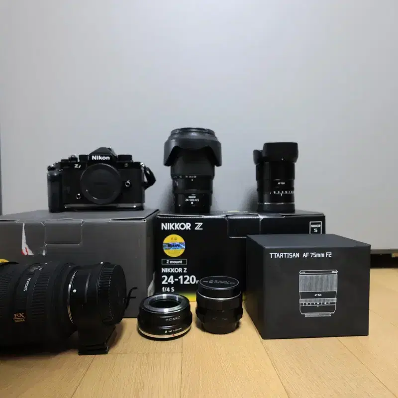 니콘 zf 블랙 + 24-120f4 등등 풀세트 판매
