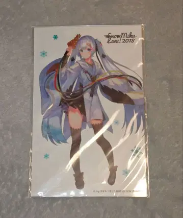 SNOWMIKU2018 유키 미쿠 응원봉 필름 하츠네 미쿠