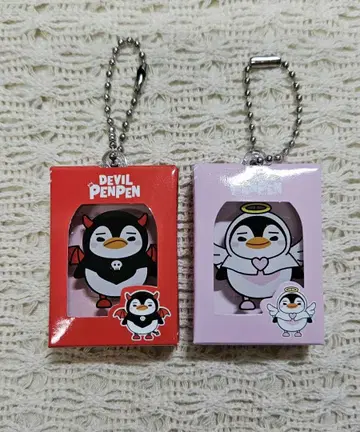 2PM 준호 PENPEN POPUP 펭펭즈 아크릴 미니어처 키링