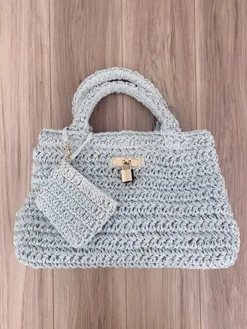 snidel/스나이델/페이퍼백/핸드백/새상품/택 포함