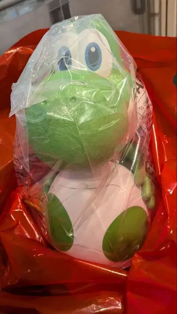 슈퍼 마리오 갤럭시 무비 요시 팝콘 박스