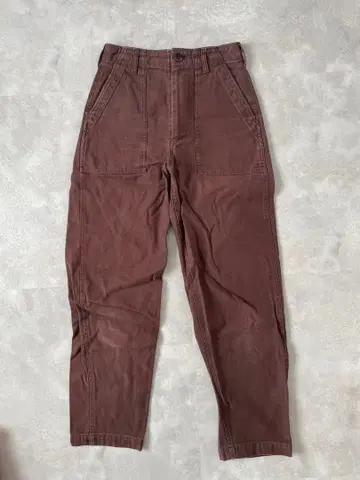 THE SHINZONE 브라운 워크 팬츠