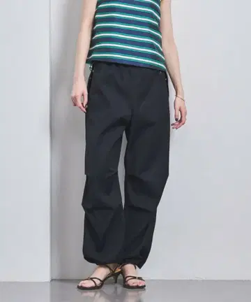 UNITED ARROWS 드로 스트링 카고 팬츠