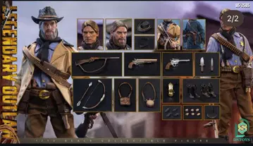 DSTOYS 1/12 레드 데드 리뎀션 아서 모건 피규어